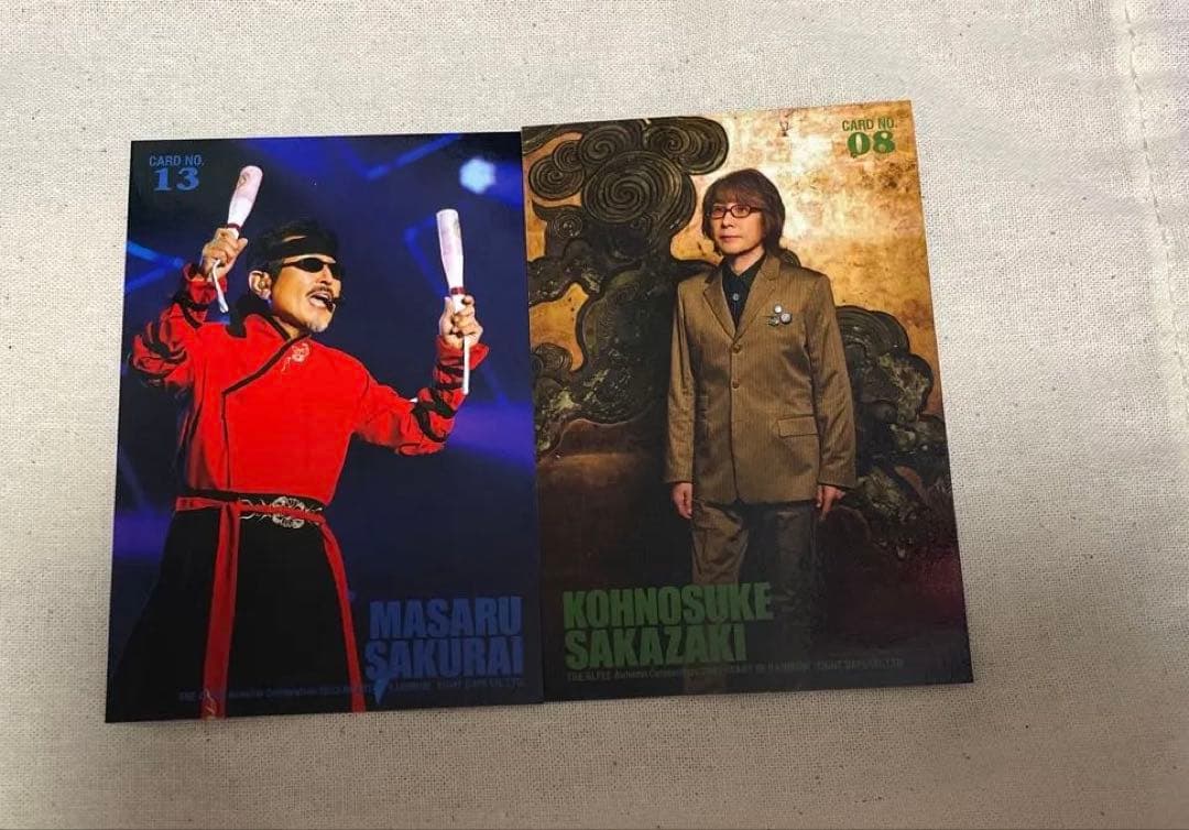 THE ALFEE 2025 トレカ 13 桜井賢 08 坂崎幸之助 - メルカリ