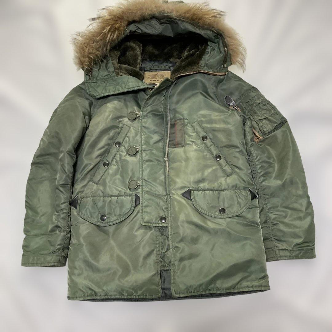 【希少】AVRIEX リアルファー N-3B バズリクソンズ アルファ フリー