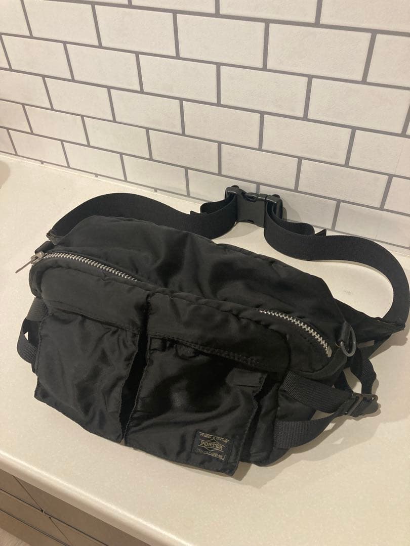 POTERタンカーブラック ボディバッグ・ウエストポーチ