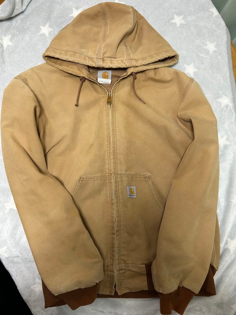 Carhartt アクティブジャケット 90s ダック地 Lサイズ 90s Carhartt アクティブジャケット ダック地 USA製 90年代 ワーク