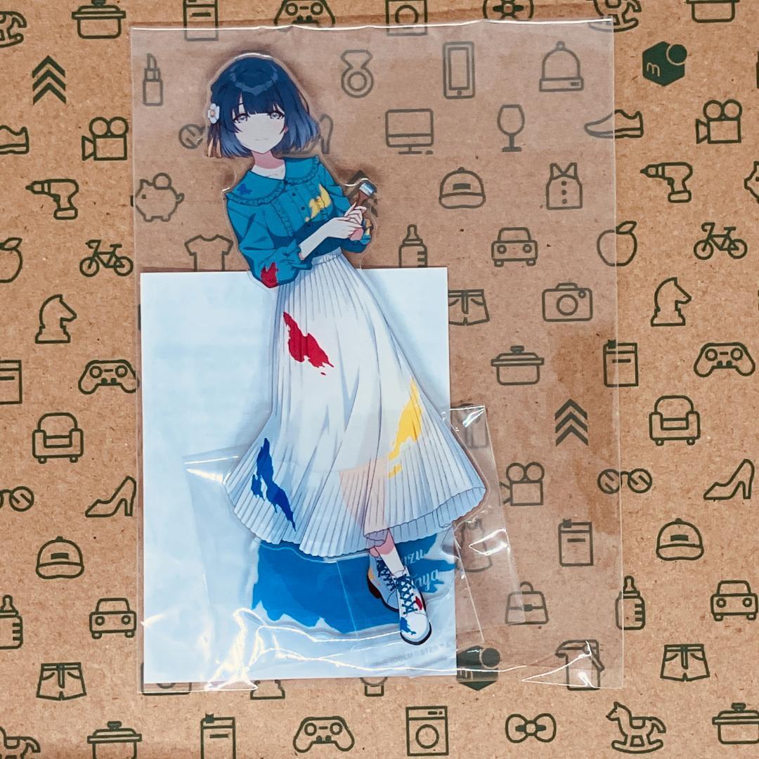 秦谷美鈴 アクリルスタンド+名刺サイズカード ペインタースタイル