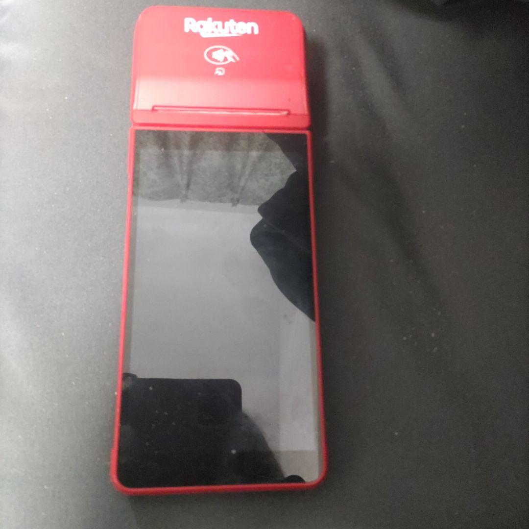 楽天ペイターミナル本体のみ　赤色