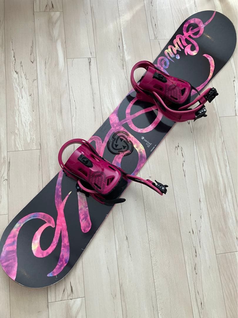 142 スノーボード ビンディング　セット