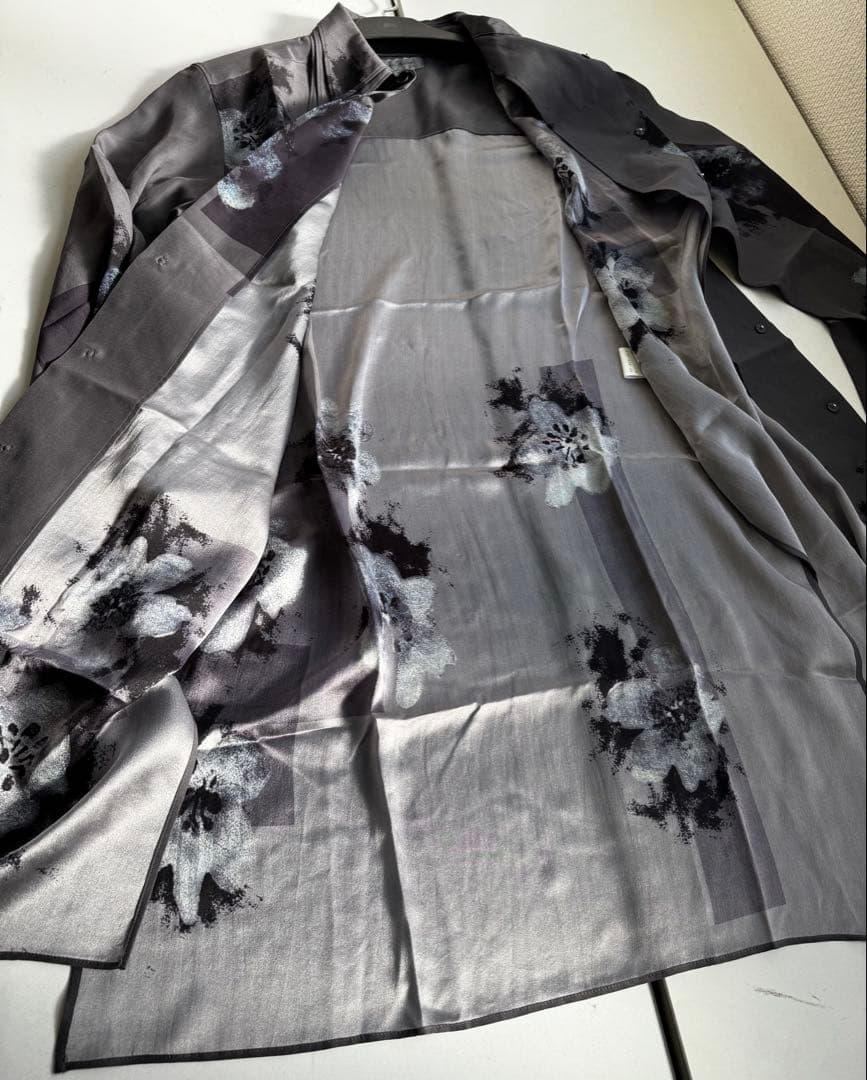 25ssヨウジヤマモト small flowers 3collar shirt - メルカリ