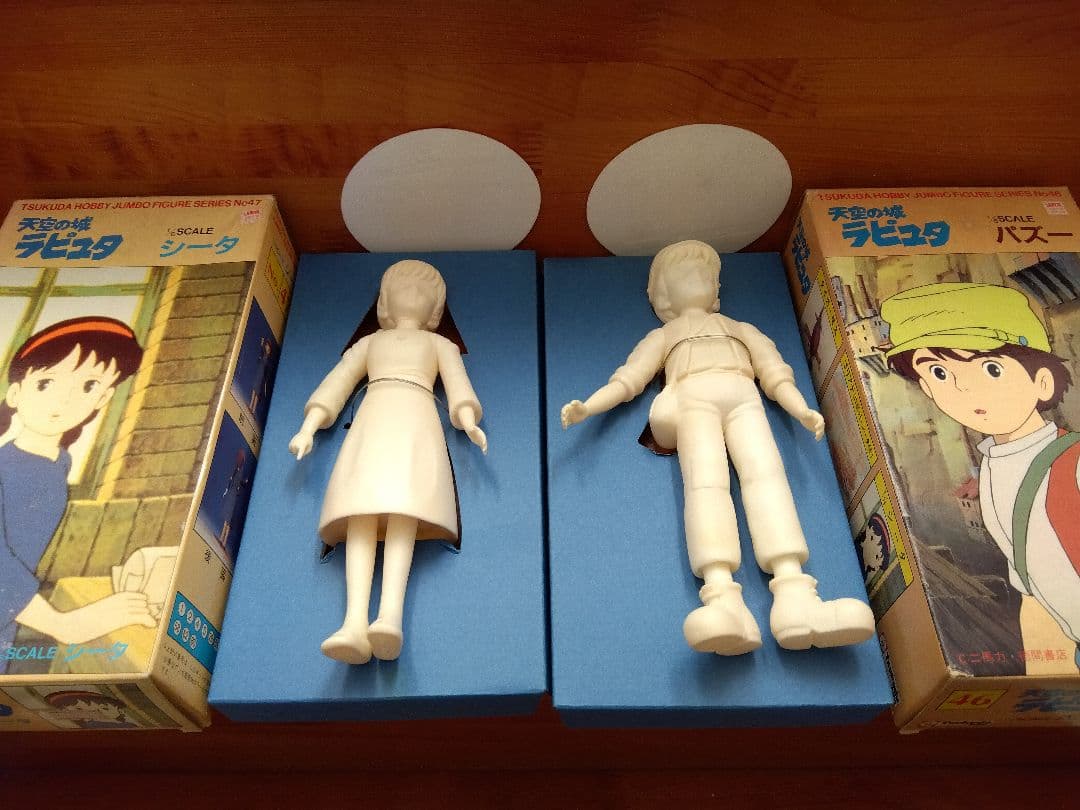 ●天空の城ラピュタ パズー シータ ツクダホビー ガレージキット フィギュア