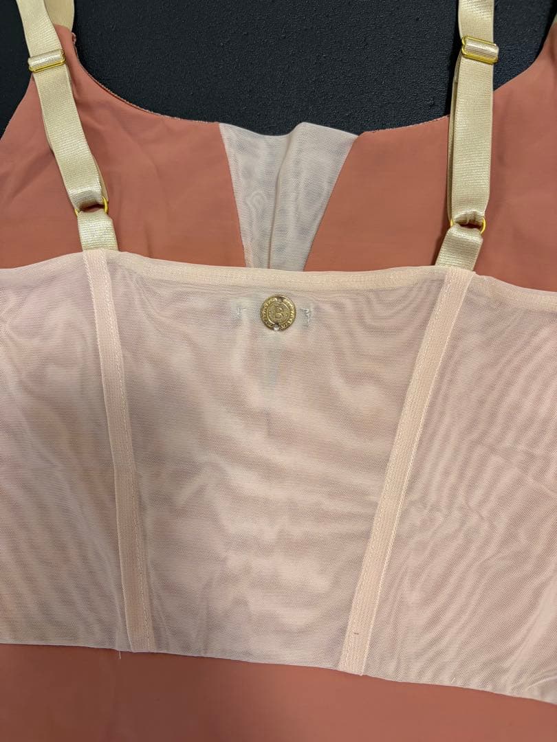 BODILE ボディール レオタード & スカート セット M/L オレンジ系