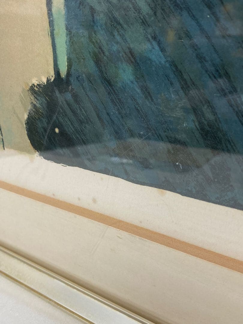 3-3332 【保証書付き】真作 直筆サイン J.P.カシニョール リトグラフ