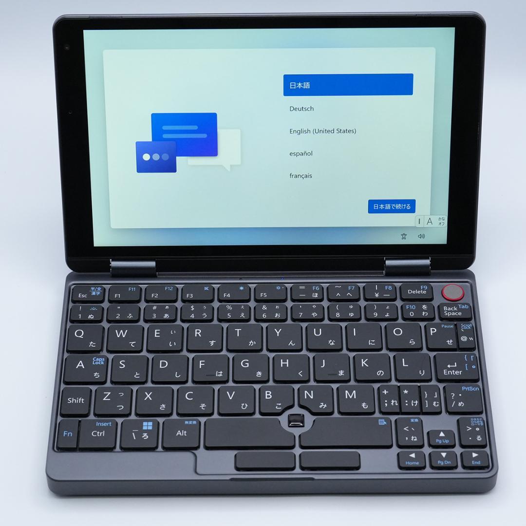 Zwide 2in1 8.4型 N100 12GB 256GB Win11タッチ