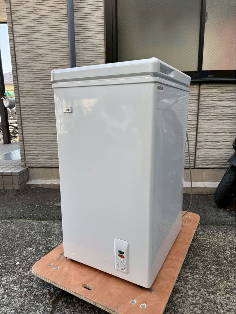 【美品】Haier ハイアール　JF-NC66F(W) 冷凍庫 Haier（ハイアール） 冷凍庫 JF-NC66F(W) : ケーズデンキ Yahoo