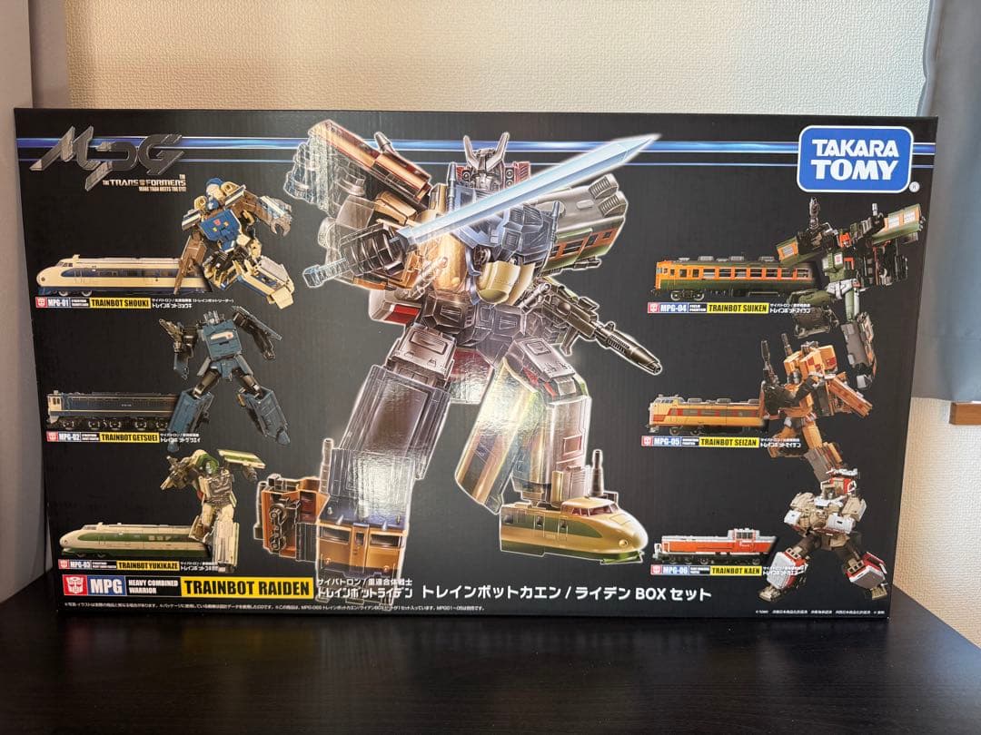 トランスフォーマーMPGライデンBOXセット　6対セットスペシャルステッカー付き
