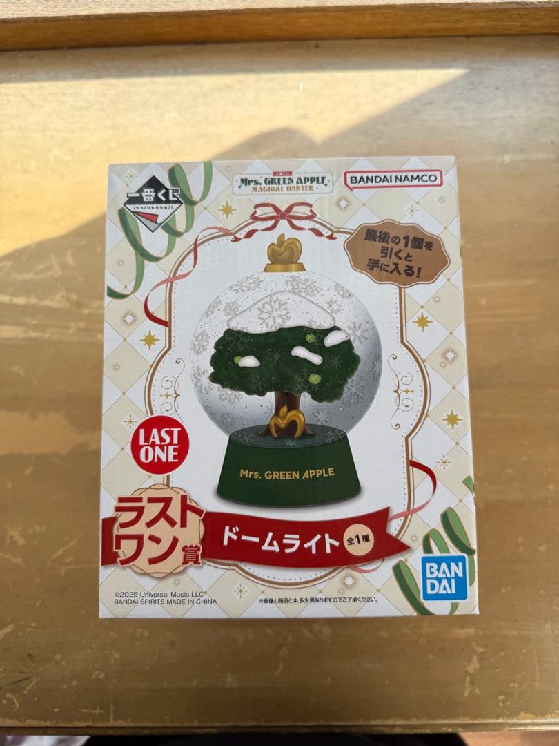 ポップ付きラストワン賞 ドームライト マグカップ 一番くじミセス