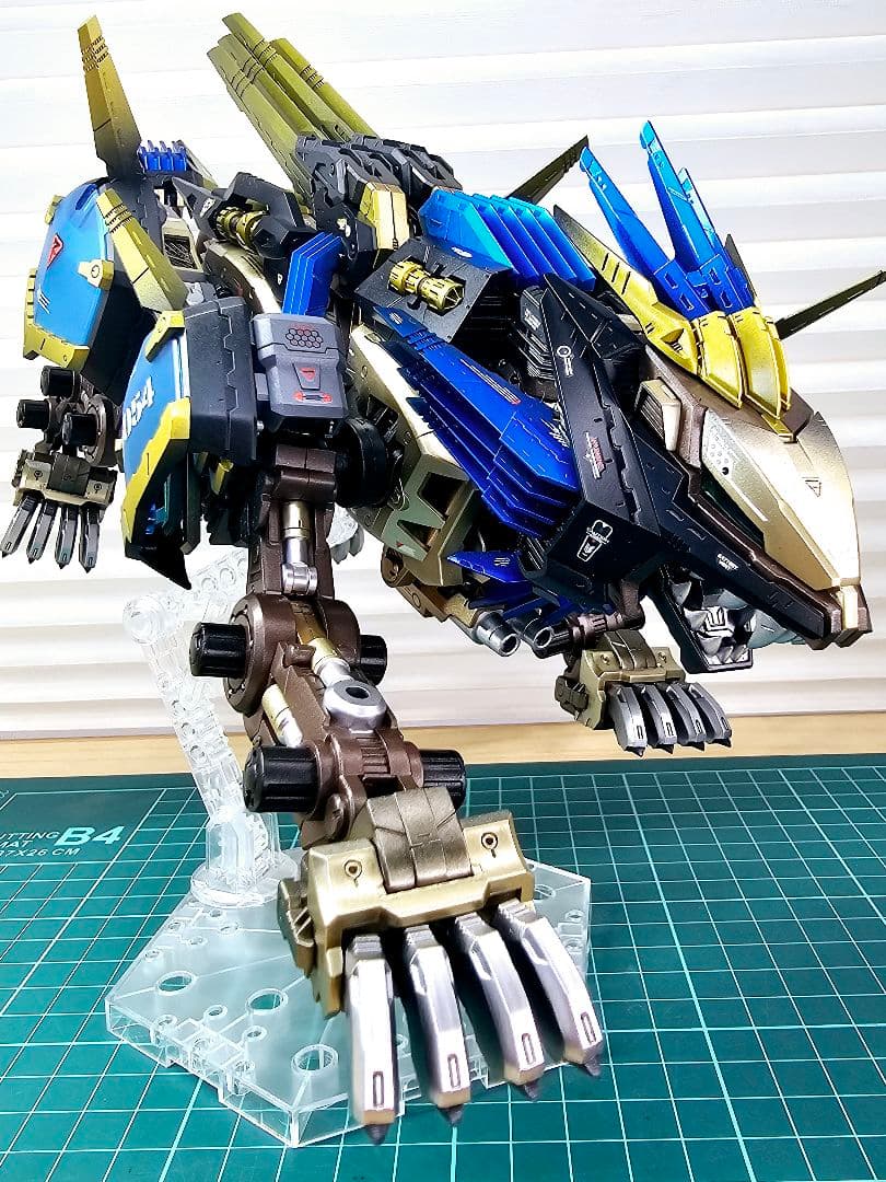 ゾイドHMMライガーゼロイクス全塗装