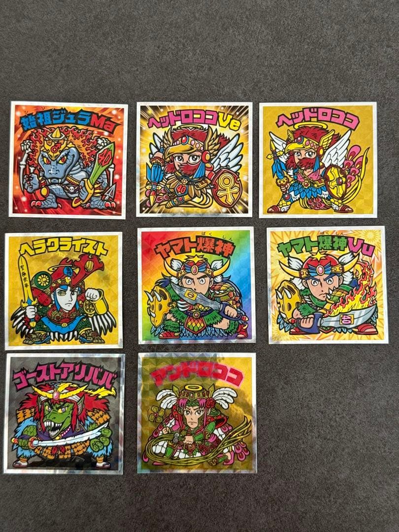 ヘッドだらけのビックリマン シール 40周年 8枚セット - メルカリ