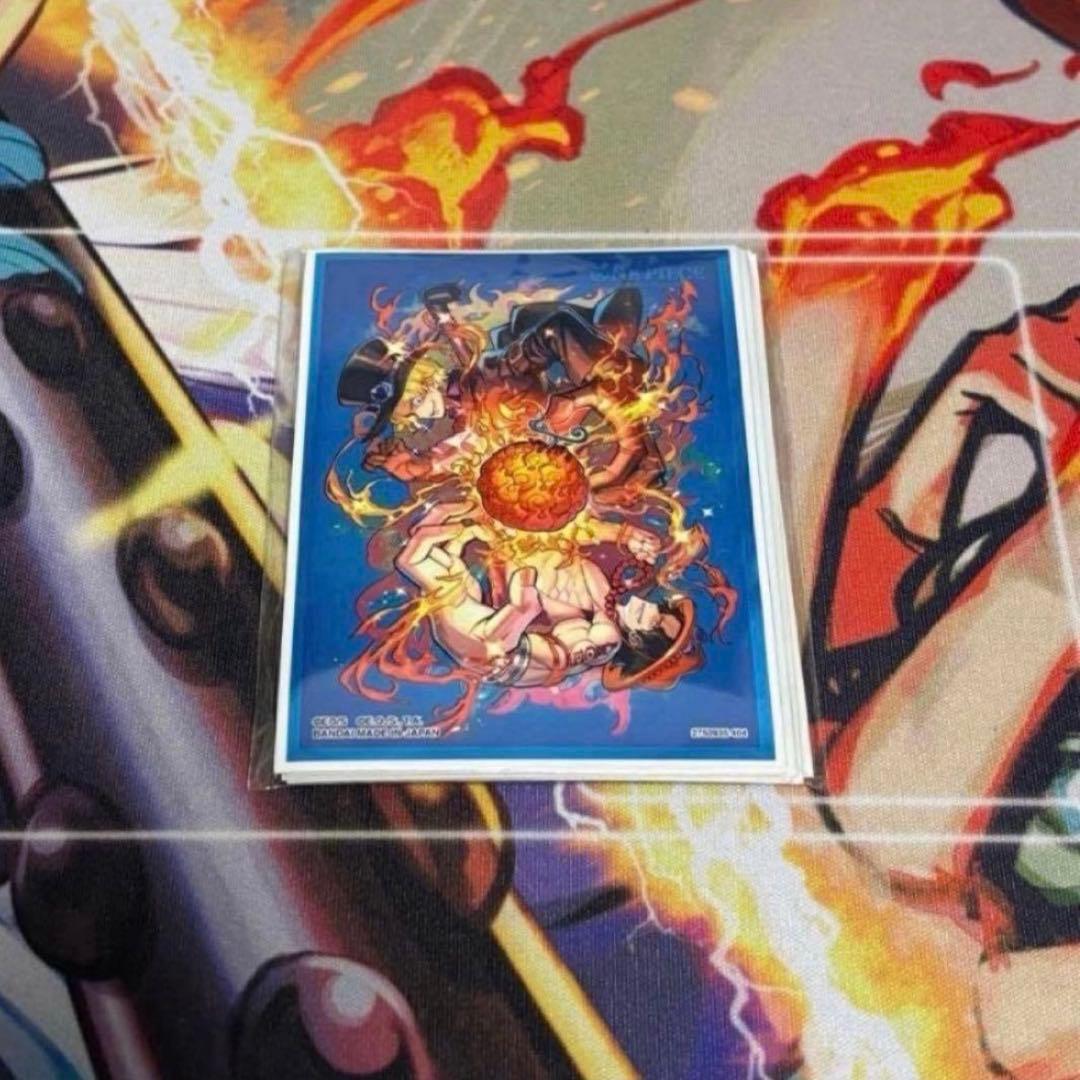 スリーブ 10枚 未開封 サボ エース 海外限定【ワンピースカード】 在庫