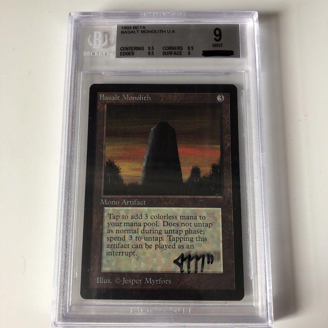 玄武岩のモノリス/Basalt Monolith BGS9 [LEB] MTG 玄武岩のモノリス/Basalt Monolith》[3ED] 茶U | 日本最大級 MTG通販