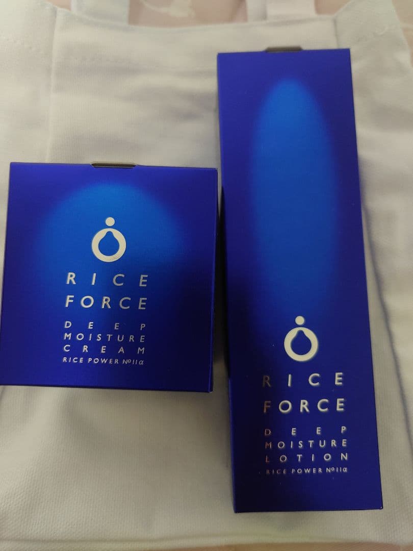 RICE FORCE ディープモイスチャーローション・クリームセット