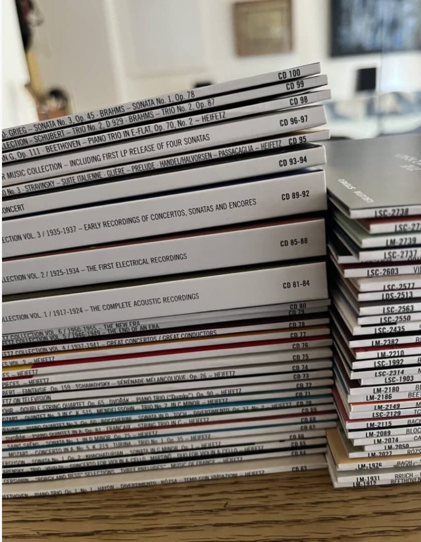 ハイフェッツ・オリジナル・ジャケット・コレクション全集【欠品あり