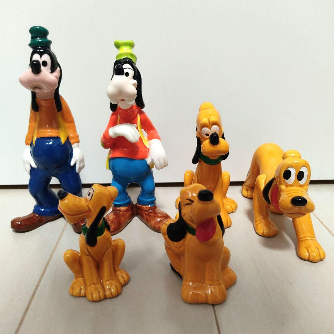 ディズニー 置物 陶器品 プルート グーフィー - メルカリ