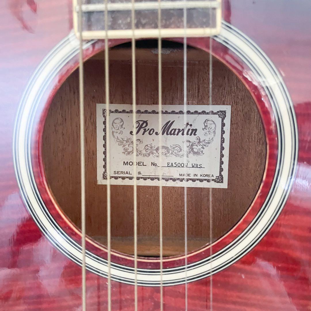 Pro Martin custom EA500W WRS エレアコ ギター - メルカリ