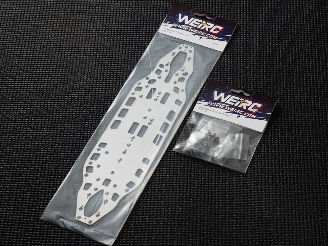 WEiRC アソシ TC8用1.2mmスチールシャーシセット 2