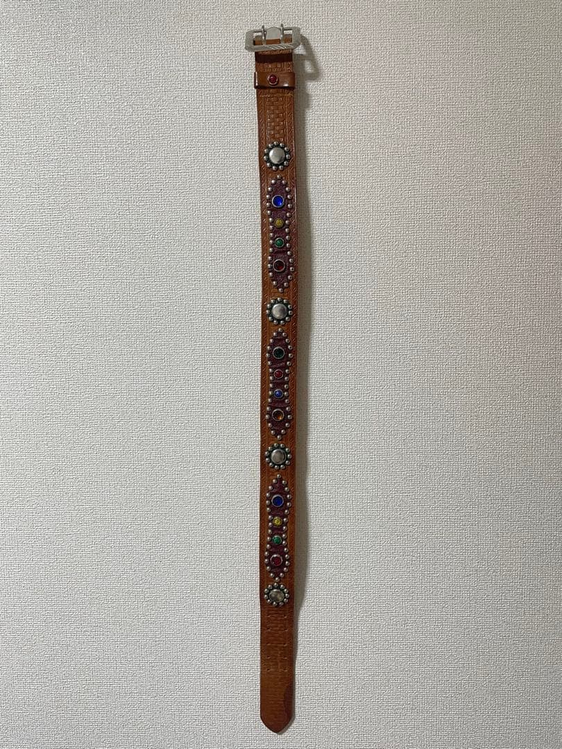 【スペシャル・最終価格】40'sスタッズベルトダブルピン