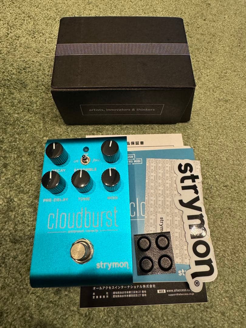 【極美品】strymon cloudburst ambient リバーブ