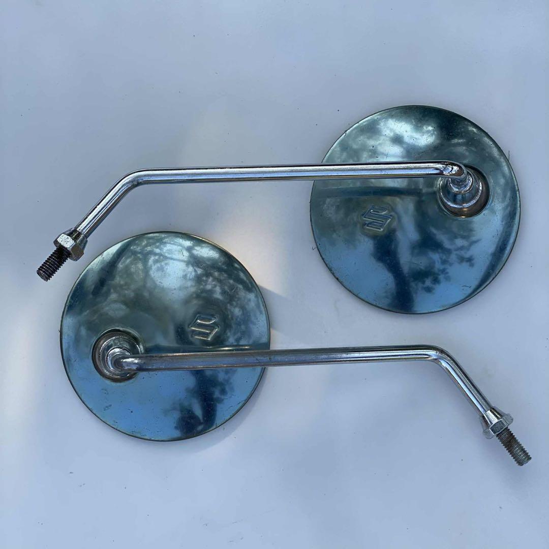 スズキ AC90 AS90 ミラー 左右セット未使用純正新品 (8mm)