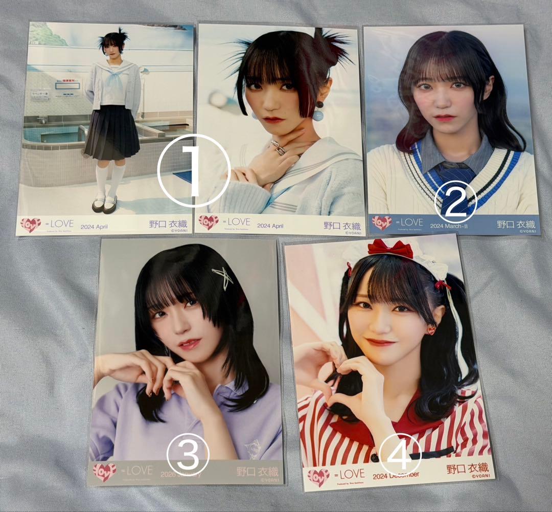 イコラブ 野口衣織 生写真 まとめ売り - メルカリ
