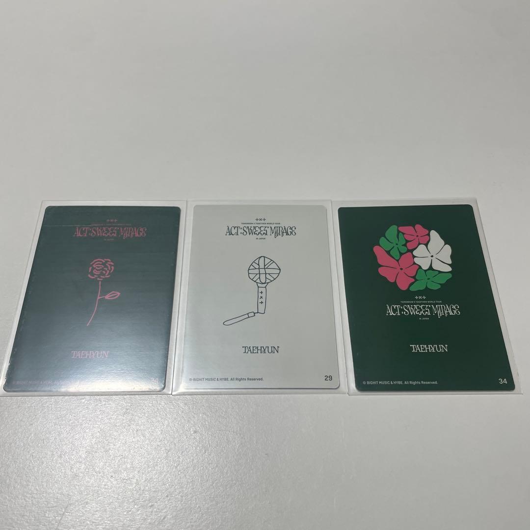 txt テヒョン ACT:SWEET MIRAGE ミニフォト - メルカリ