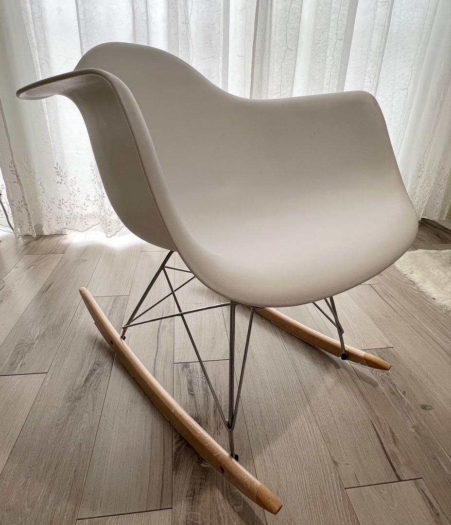 P Eames イームズ ホワイト ロッキングチェア