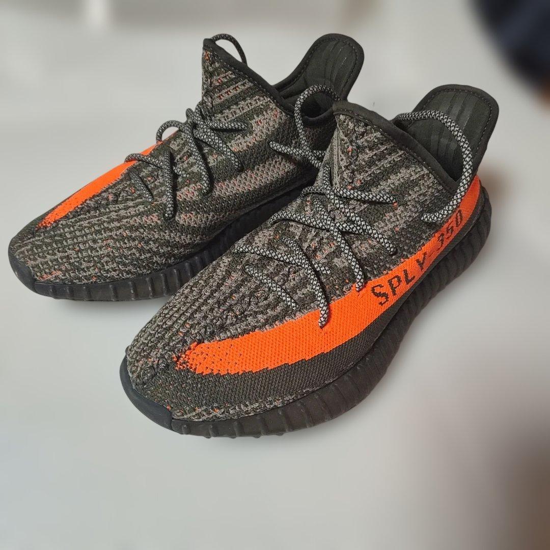 【箱無】YEEZY BOOST 350 V2 27.5 カーボンベルーガ