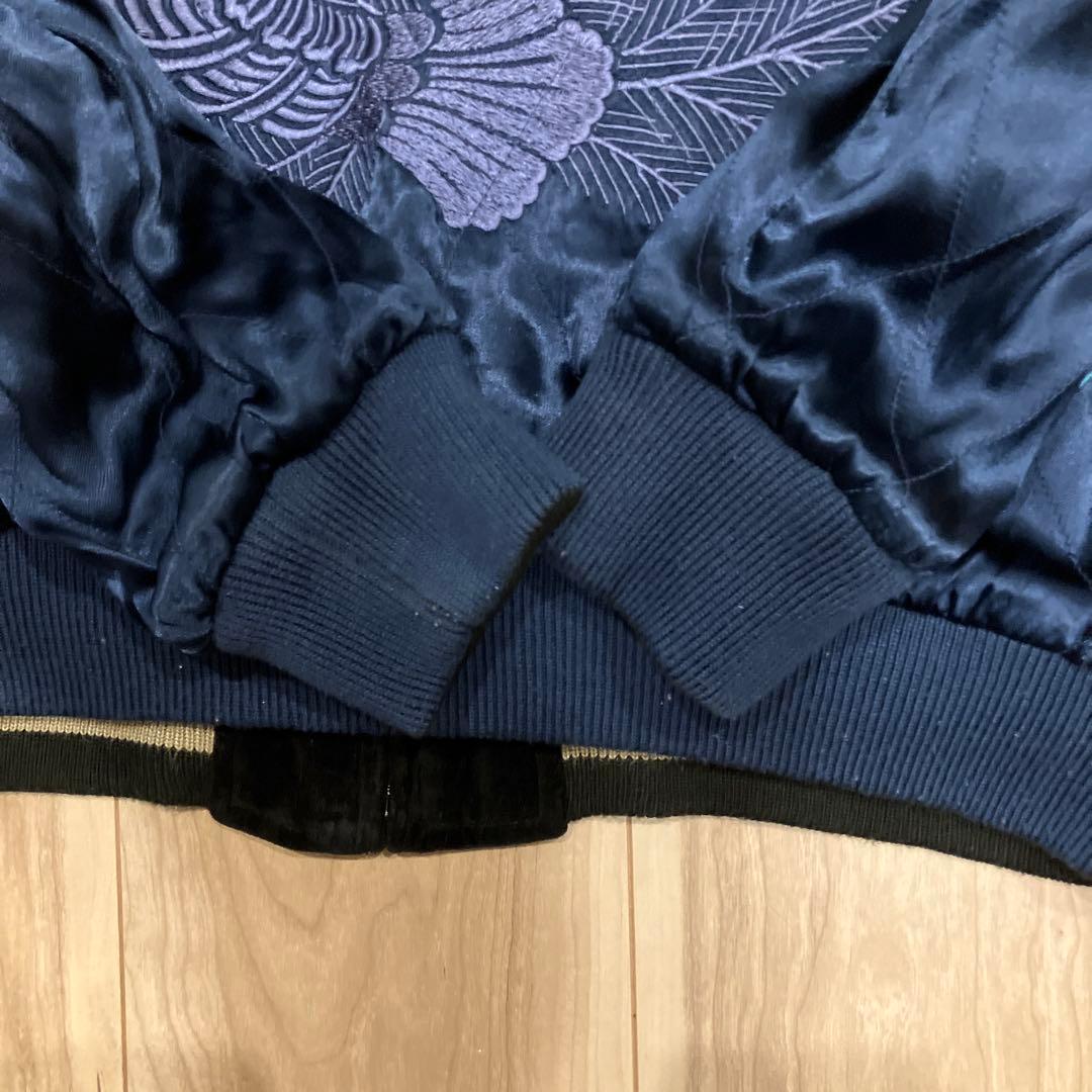 旧ドゥニーム名作 孔雀 スカジャン サイズ42 - メルカリ