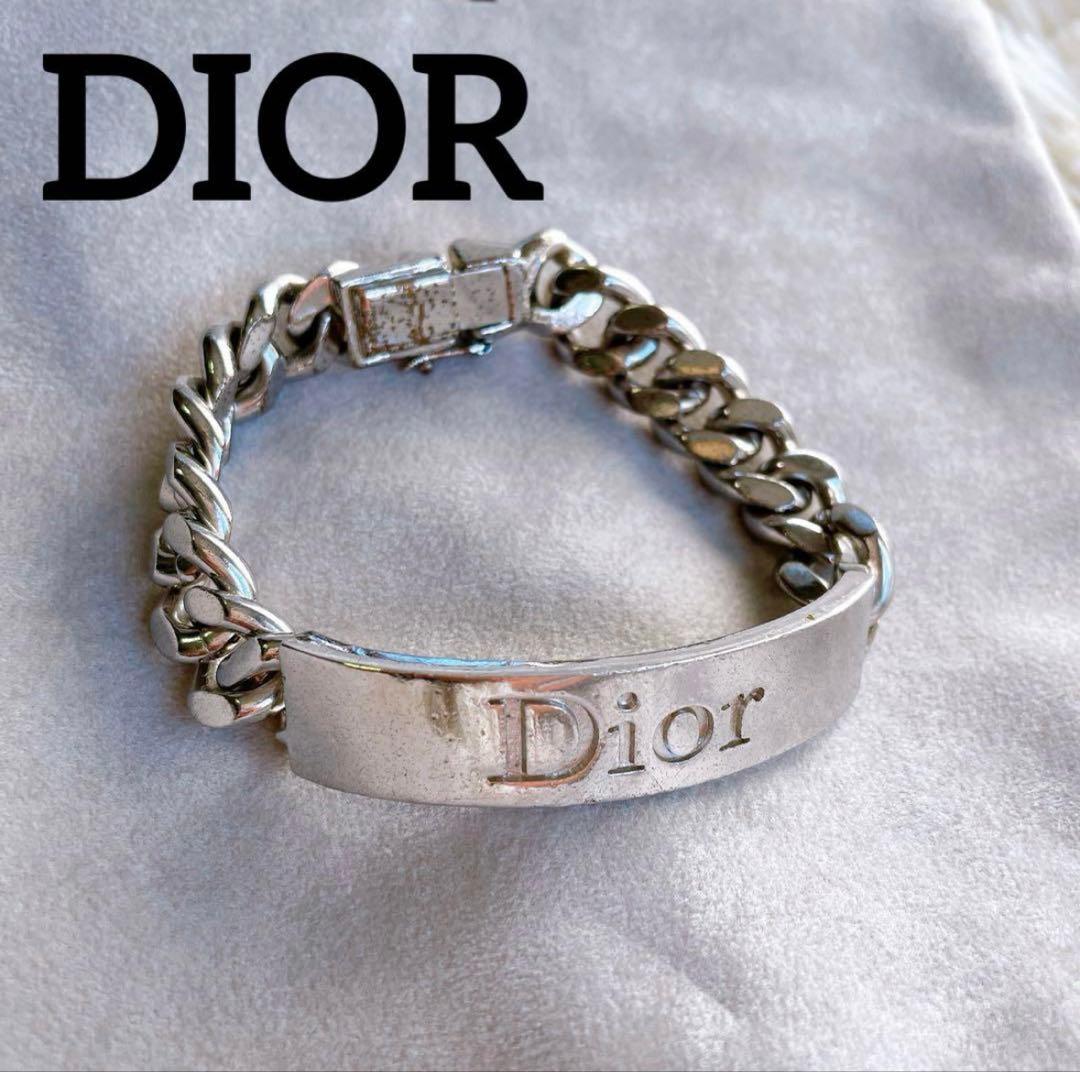 激レア✨ディオール チェーンブレスレット シルバー DIOR