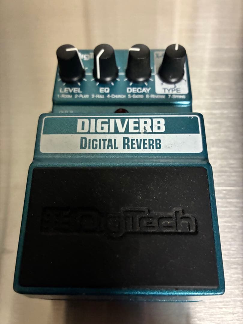 DigiTech DIGIVERB デジタルリバーブ わざとらしいリバーブが魅力？ 『DIGITECH DIGIVERB』 | 元海外在住