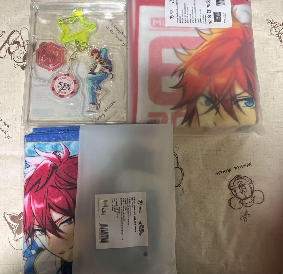 あんスタ 7周年 ジャックポットチャームセット 中国 記念タオル 6周年タオル