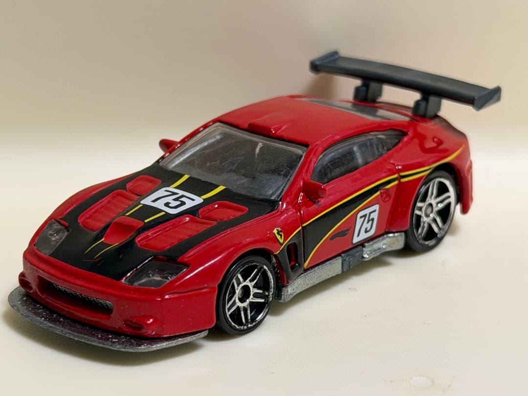 ホットウィール フェラーリ ゼロヨンDX GTフェラーリ 575 GTC レア ホットウィール ミニカー レッド フェラーリ575GTC｜Yahoo!フリマ（旧