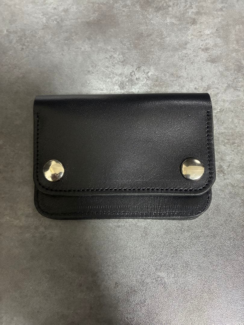 トラッカーウォレット ショート 受注生産】ショートトラッカーウォレット（ブラック）/ Heritage works