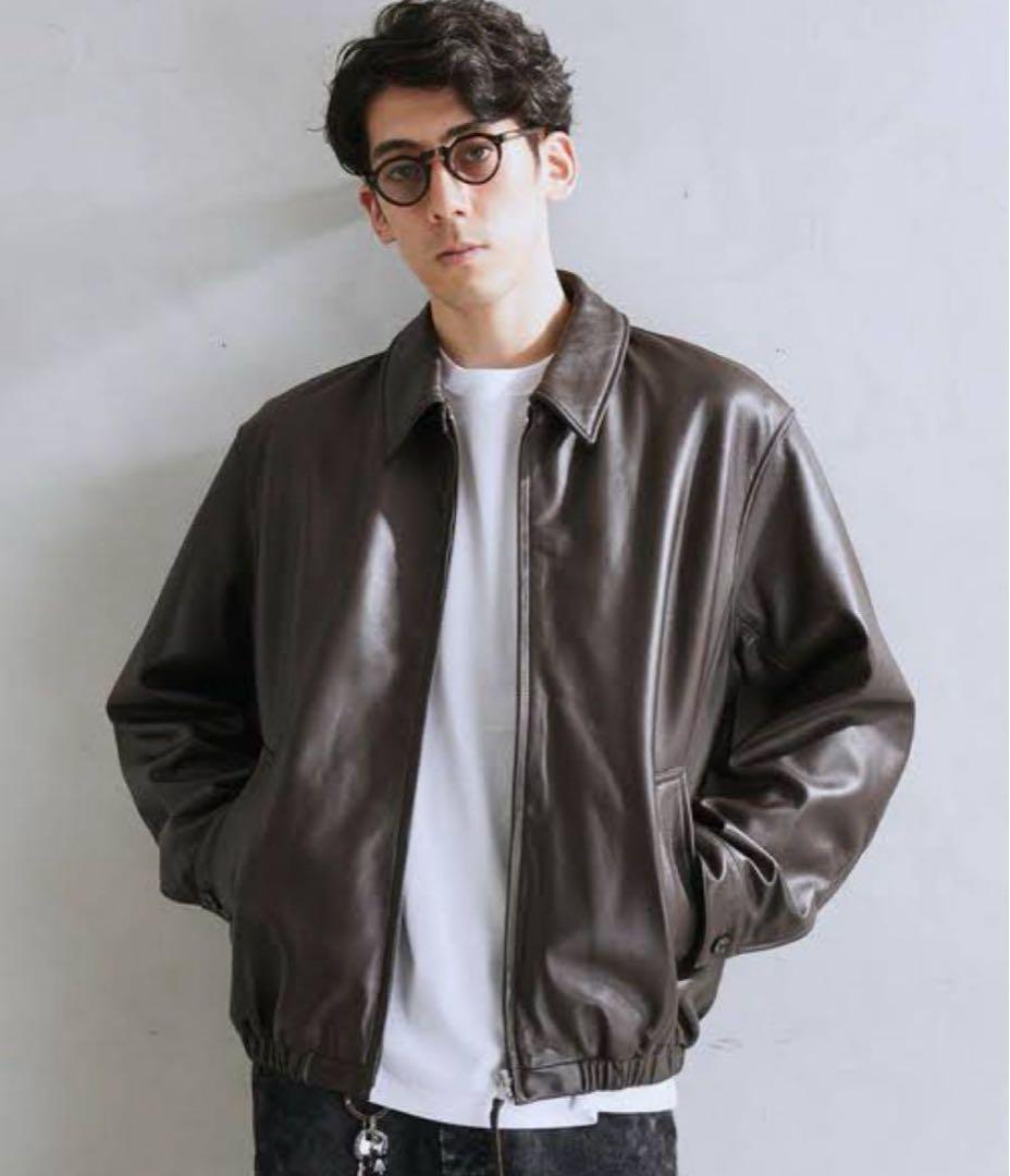 ジャーナルスタンダード　SKOOKUM スクーカム別注　レザージャケット　美品