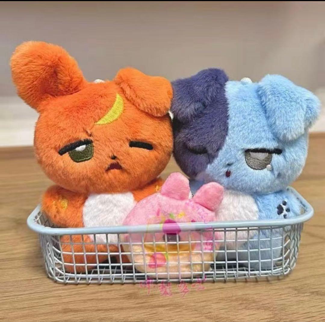 10cm ぬいぐるみ プロジェクトセカイ 東雲彰人& 青柳冬弥　激カワ　動物体