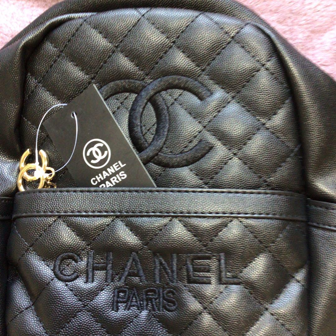 シャネル ノベルティ ブラック リュック バッグ パック 未使用 CHANEL - シャネル ノベルティ リュックバッグ 未使用品 2日間限定SALE