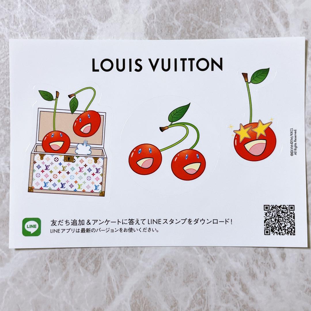 ルイヴィトン 村上隆 コラボ チェリーステッカーシール - メルカリ