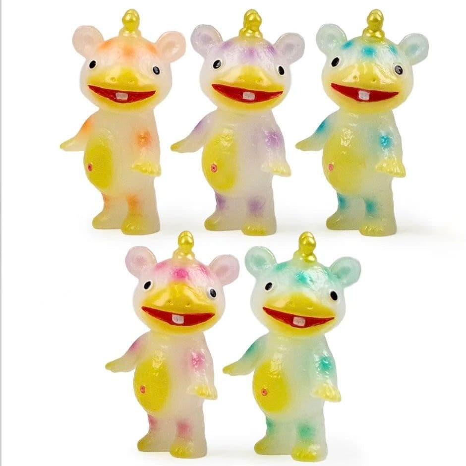 新品未開封☆ブルマァク☆ツブラヤ限定カラーちびブースカ☆ソフビ全5種 3月1日(土)より販売開始】【ブルマァク】ちびブースカ(蓄光イエロー