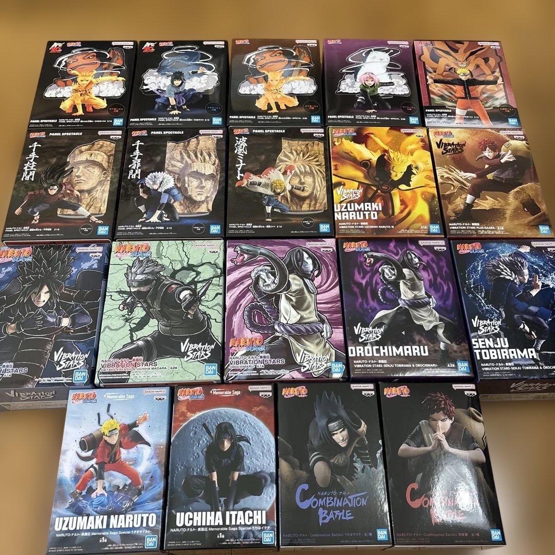 NARUTO ナルトフィギュア19点セット - メルカリ