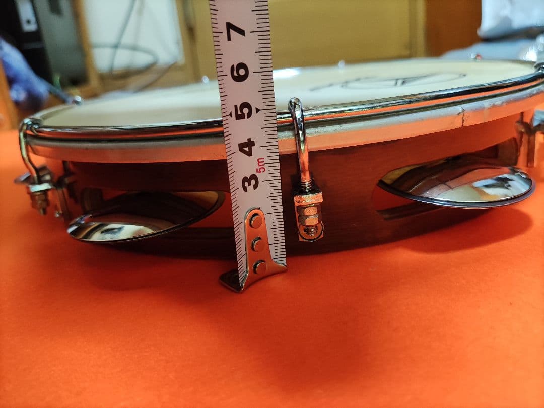 ☆Bauer PERCUSSIONパンデイロ 本皮 10インチ スペーサー入り☆ - メルカリ