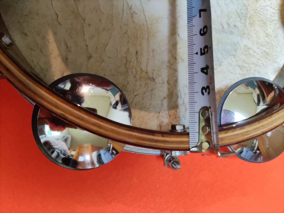 ☆Bauer PERCUSSIONパンデイロ 本皮 10インチ スペーサー入り☆ - メルカリ