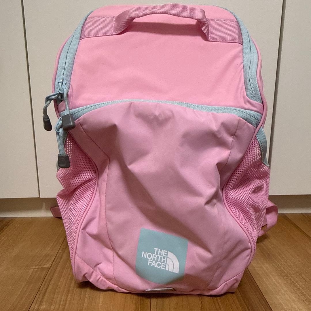 【一回のみ使用】ノースフェイス プリズムピンク リュック キッズ 17L