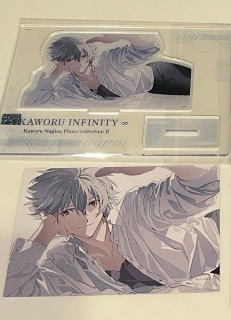 渚カヲル写真集2 とらのあな有償特典 アクリルスタンド イラストカード