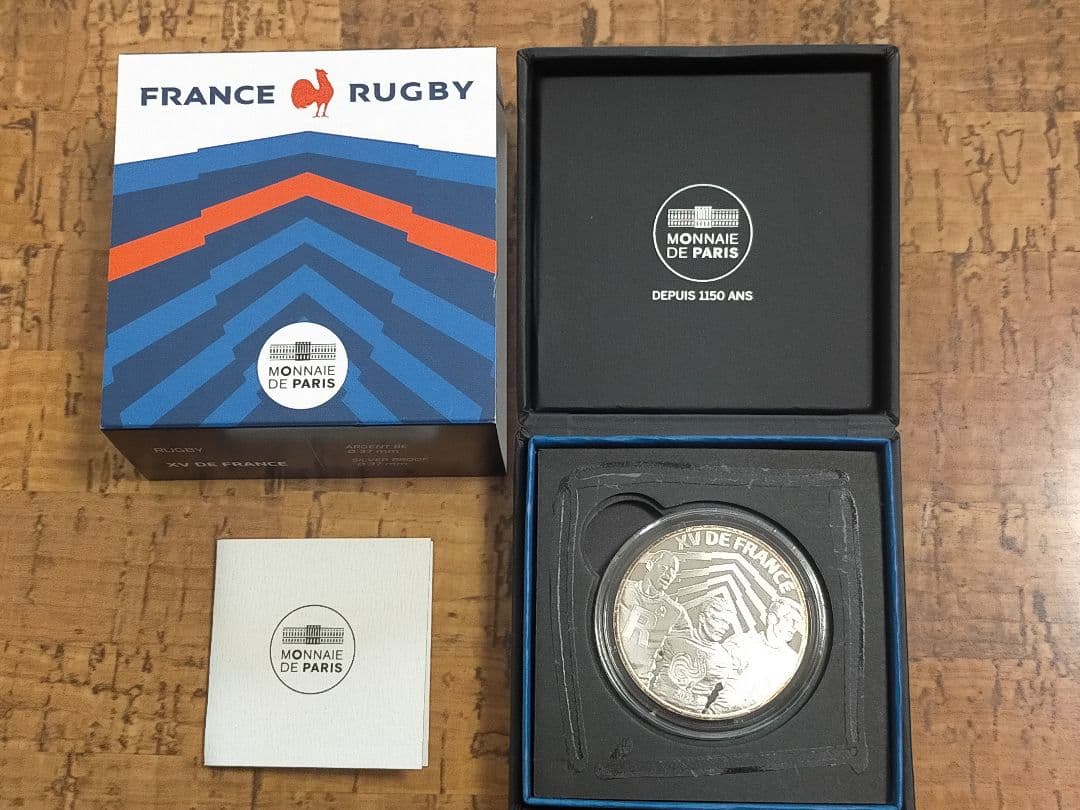 ♥♥。「フランス2023年 ラクビーワールドカップ10ユーロ記念銀貨 」。 2025.06.09 「FIFAワールドカップ26」公式記念コイン～6月16日（月