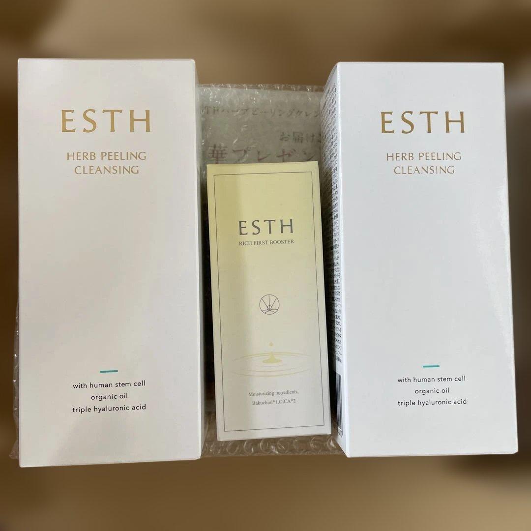 クレンジング・メイク落とし ESTH HERB PEELING CLEANSING & BOOSTER