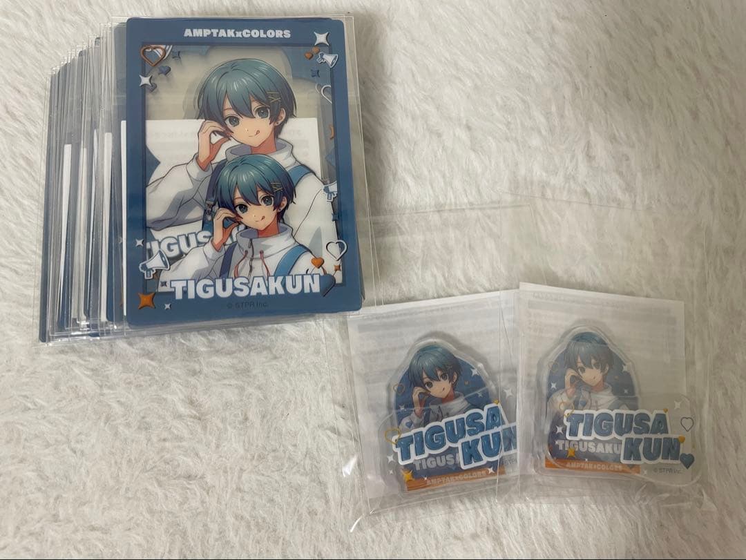 AMPTAK×COLORS ちぐさくん expo クリアカード - メルカリ